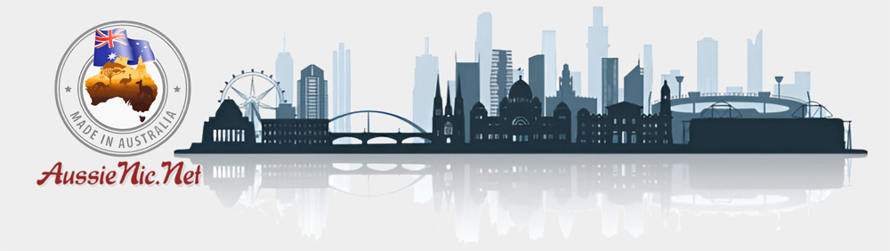 Made in Australia - Melbourne Internation Flights - Tullamarine Airport Logo